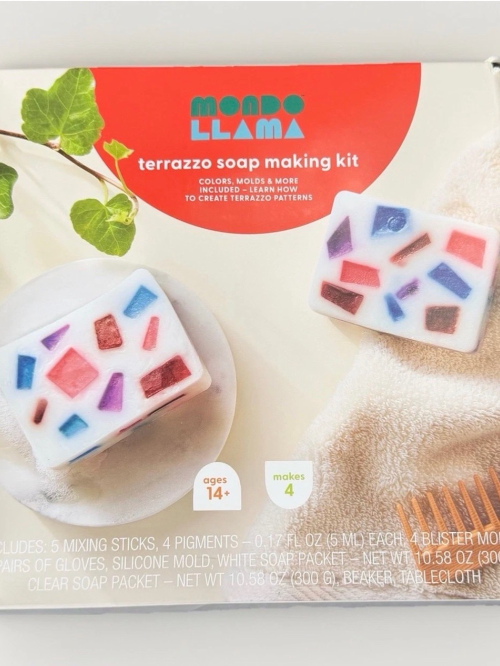 Make-Your-Own Soap Craft Kit - Colorful Soap Making Kit - Mondo Llama